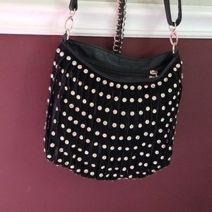 City Chic Rhinestone and gold trim bag